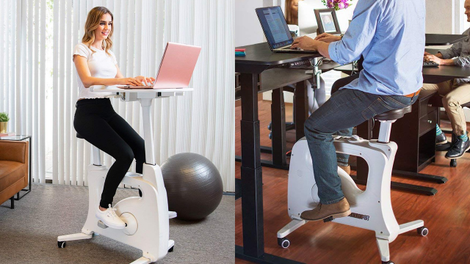 Flexispot Bike Desk | $400 | AmazonFlexispot Under-Desk Bike | $300 | Amazon